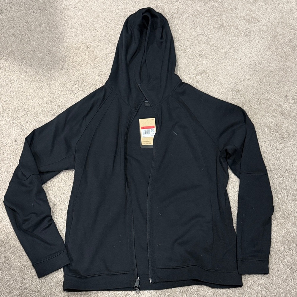 Jordan Black Zip-Up Hoodie
